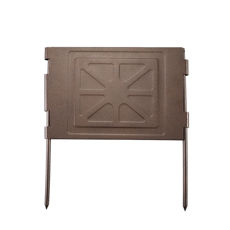 Terasest kõrgendatud aiapeenra ääris